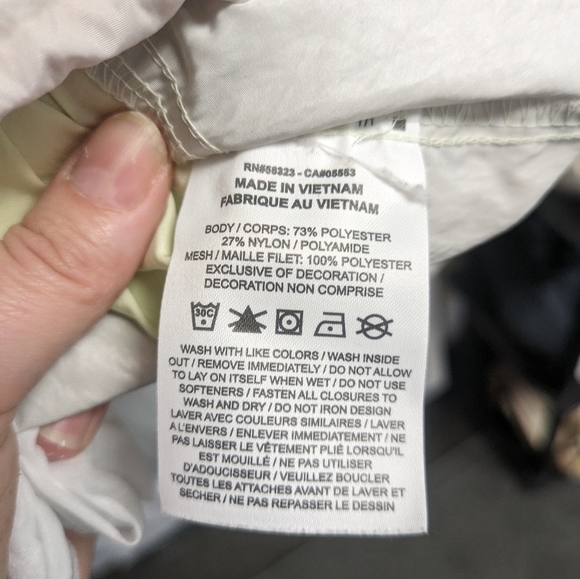 Nike AIR men's pullover windbreaker. EUC medium - Picture 4 of 6